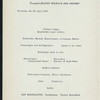 DINNER [held by] NORDDEUTSCHER LLOYDS BREMEN [at] "DAMPFER ""KAISER WILHELM DER GROSSE""" (SS;)