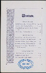BANQUET PREIS KEGELNS (BOWLING PRIZE?) [held by] VEREINIGTE KEGEL-CLUBS DEUTSCHER LIEDERKRANS [at] "NEW YORK, NY"