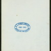 BANQUET PREIS KEGELNS (BOWLING PRIZE?) [held by] VEREINIGTE KEGEL-CLUBS DEUTSCHER LIEDERKRANS [at] "NEW YORK, NY"