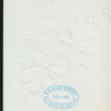 DINNER [held by] HOTEL MARLBOROUGH [at] "NEW YORK, NY" (HOTEL;)