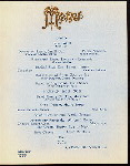 DINNER; [held by] HOTEL DEL PRADO [at] "CHICAGO,[IL]" (HOTEL;)