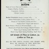 LUNCH [held by] CITY HALL CELLAR [at] "CHAMBERS STEET AND BROADWAY,NEW YORK, NY" (LUNCHROOM;)