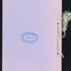 DINNER [held by] PLAZA HOTEL [at] [NY?] (HOTEL;)