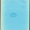 DINNER] [held by] REPUBLICAN HOUSE [at] "MILWAUKEE, [WI];" ([HOTEL?];)