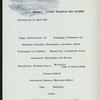 DINNER] [held by] NORDDEUTSCHER LLOYD BREMEN [at] DAMPFER KAISER WILHELM DER GROSSE; (SS;)