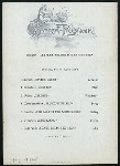DINNER] [held by] NORDDEUTSCHER LLOYD BREMEN [at] DAMPFER KAISER WILHELM DER GROSSE; (SS;)