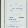 DINNER [held by] PACIFIC MAIL STEAMSHIP CO. [at] EN ROUTE ABOARD PANAMA LINE STEAMSHIP CITY OF PARA (SS;)