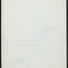 BREAKFAST [held by] PACIFIC MAIL STEAMSHIP CO. [at] EN ROUTE ABOARD PANAMA LINE STEAMSHIP CITY OF PARA (SS;)