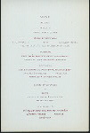BANQUET OF THE FIFTY NINTH ANNUAL CONVENTION [held by] CHI PSI FRATERNITY [at] "HOLLAND HOUSE, NEW YORK, NY" (HOTEL;)