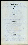 DINNER [held by] OCCIDENTAL AND ORIENTAL STEAMSHIP CO. [at] EN ROUTE ABOARD S.S. DORIC (SS;)