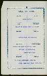 DINNER [held by] PACIFIC MAIL STEAMSHIP CO. [at] EN ROUTE ABOARD PANAMA LINE STEAMSHIP CITY OF PARA (SS;)