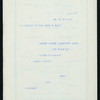 DINNER [held by] PACIFIC MAIL STEAMSHIP CO. [at] EN ROUTE ABOARD PANAMA LINE STEAMSHIP CITY OF PARA (SS;)