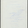 BREAKFAST [held by] PACIFIC MAIL STEAMSHIP CO. [at] EN ROUTE ABOARD PANAMA LINE STEAMSHIP CITY OF PARA (SS;)
