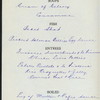 DINNER [held by] OCCIDENTAL AND ORIENTAL STEAMSHIP CO. [at] EN ROUTE ABOARD S.S. DORIC (SS;)