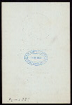 SHAKESPEARE COMMEMORATION [held by] WHITEFRIARS CLUB [at] "ANDERTON'S HOTEL, FLEET STREET, E.C. (ENGLAND?)" (HOTEL;)