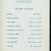 DINNER [held by] WILSON COLLEGE ALUMNAE ASSOCIATION [at] HOEL FLANDERS (HOTEL;)