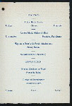 DINNER [held by] ST. MARK'S SCHOOL ALUMNI ASSOCIATION [at] "HOTEL MANHATTAN, NEW YORK" (HOTEL;)