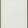 DINNER [held by] PACIFIC MAIL STEAMSHIP CO. [at] EN ROUTE ABOARD PANAMA LINE STEAMSHIP CITY OF PARA (SS;)