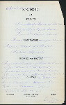 DINNER [held by] OCCIDENTAL AND ORIENTAL STEAMSHIP CO. [at] EN ROUTE ABOARD S.S. DORIC (SS;)