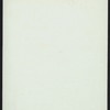 SUNDAY DINNER [held by] CAFE BOULEVARD [at] 156 SECOND AVENUE (NY?) (REST;)