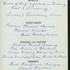 DINNER [held by] OCCIDENTAL AND ORIENTAL STEAMSHIP CO. [at] EN ROUTE ABOARD S.S. DORIC (SS;)