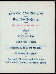 BREAKFAST [held by] HOTEL NETHERLAND [at] "NEW YORK, NY" (HOTEL;)