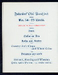 BREAKFAST [held by] HOTEL NETHERLAND [at] "NEW YORK, NY" (HOTEL;)