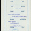 DINNER [held by] PACIFIC MAIL STEAMSHIP CO. [at] EN ROUTE ABOARD PANAMA LINE STEAMSHIP CITY OF PARA (SS;)