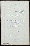 DINNER [held by] PACIFIC MAIL STEAMSHIP CO. [at] EN ROUTE ABOARD PANAMA LINE STEAMSHIP CITY OF PARA (SS;)
