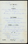 DINNER [held by] OCCIDENTAL & ORIENTAL STEAMSHIP COMPANY [at] SS DORIC (SS;)