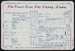 DINNER [held by] CUNARD LINE [at] RMS LUCANIA (SS;)