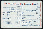 BREAKFAST [held by] CUNARD LINE [at] "R.M.S. ""LUCANIA""" (SS;)