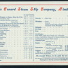 DINNER [held by] CUNARD LINE [at] "R.M.S. ""LUNCANIA""" (SS;)