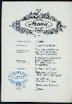 BANQUET TO THE NATIONAL ASSOCIATION OF MANUFACTURERS [held by] CITIZENS MECHANICS BUILDING [at] "MECHANICS' HALL, BOSTON, MA" (OTHER (HALL);)