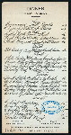 MENU [held by] CENTRAL RESTAURANT CO. [at] "NEW YORK, NY" (REST;)