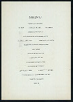 SPRING DINNER [held by] MAGNETIC CLUB [at] ST. DENIS HOTEL (HOTEL;)