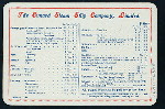 LUNCHEON [held by] CUNARD LINE [at] EN ROUTE ABOARD R.M.S. LUCANIA (SS;)