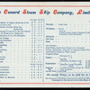BREALFAST [held by] CUNARD LINE [at] EN ROUTE ABOARD R.M.S. LUCANIA (SS;)
