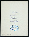 11NTH ANNUAL BANQUET [held by] HARLEM REPUBLICAN CLUB [at] "MANHATTAN HOTEL, NY" (HOTEL)