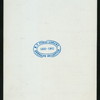 9NTH ANNUAL DINNER [held by] NEW YORK ASSOCIATION OF OBERLIN ALUMNI [at] "SHERRY'S, NY" (REST;)