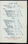 COMPLETE MENU [held by] GUNTHER'S [at] "CHICAGO, IL." (REST;)