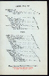 COMPLETE MENU [held by] GUNTHER'S [at] "CHICAGO, IL." (REST;)