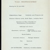 DINNER [held by] NORDDEUTSCHER LLOYD BREMEN [at] SS KAISER WILHELM DER GROSSE (SS;)