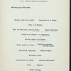 DINNER [held by] NORDDEUTSCHER LLOYD BREMEN [at] SS KAISER WILHELM DER GROSSE (SS;)