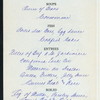 DINNER [held by] OCCIDENTAL & ORIENTAL STEAMSHIP COMPANY [at] SS DORIC (SS;)