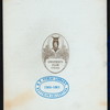 DINNER FOR THE ADMIRAL OF THE NAVY [held by] UNIVERSITY CLUB [at] "(CHICAGO, IL)"