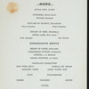 FRESHMAN CLASS DINNER [held by] [HARVARD UNIVERSITY] [at] "HOTEL VENDOME, [BOSTON, MA];" (HOTEL;)