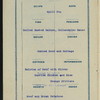 DINNER [held by] PACIFIC MAIL STEAMSHIP COMPANY [at] "S.S. ""CITY OF PARA""" (SS;)
