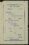 DINNER [held by] PACIFIC MAIL STEAMSHIP COMPANY [at] "S.S. ""CITY OF PARA""" (SS;)
