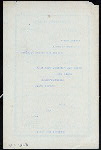 DINNER [held by] PACIFIC MAIL STEAMSHIP COMPANY [at] "S.S. ""CITY OF PARA""" (SS;)